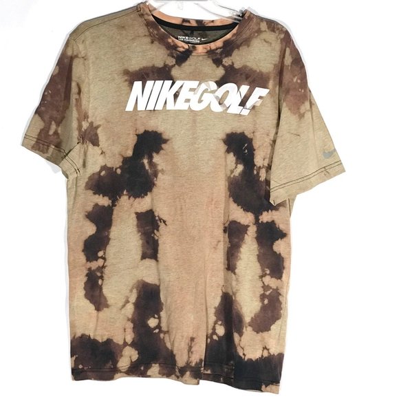 Nike Other - NIKE GOLF x CUSTOM TEE Tie Dye Acid Wash Tee Shirt